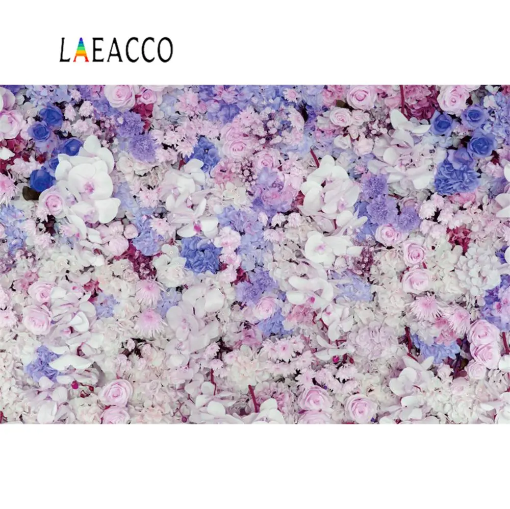 Laeacco Фото фоны весенний цветок свадебные настенные вечерние Детские Портретные фотографии фоны фотосессия Фотостудия