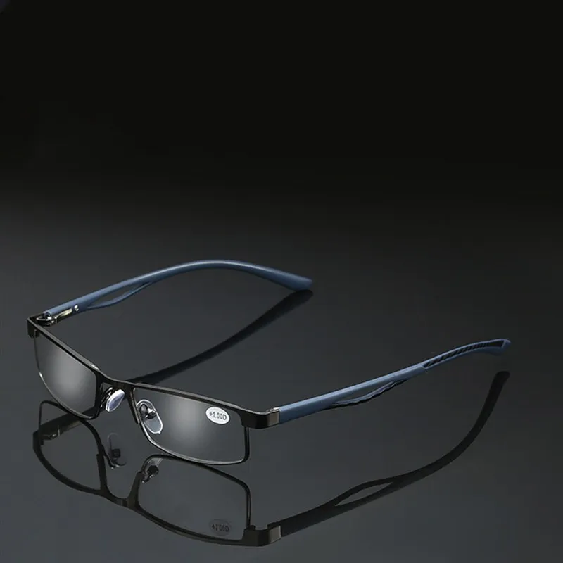 Costom очки для чтения мужчин и женщин полная оправа бизнес пресбиопии + 0 5 75 1 25 6