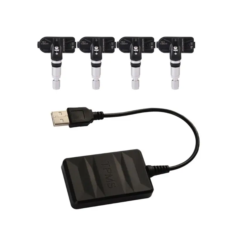 USB TPMS для Android автомобильный навигатор DVD плеер внутренний датчик Авто контроль