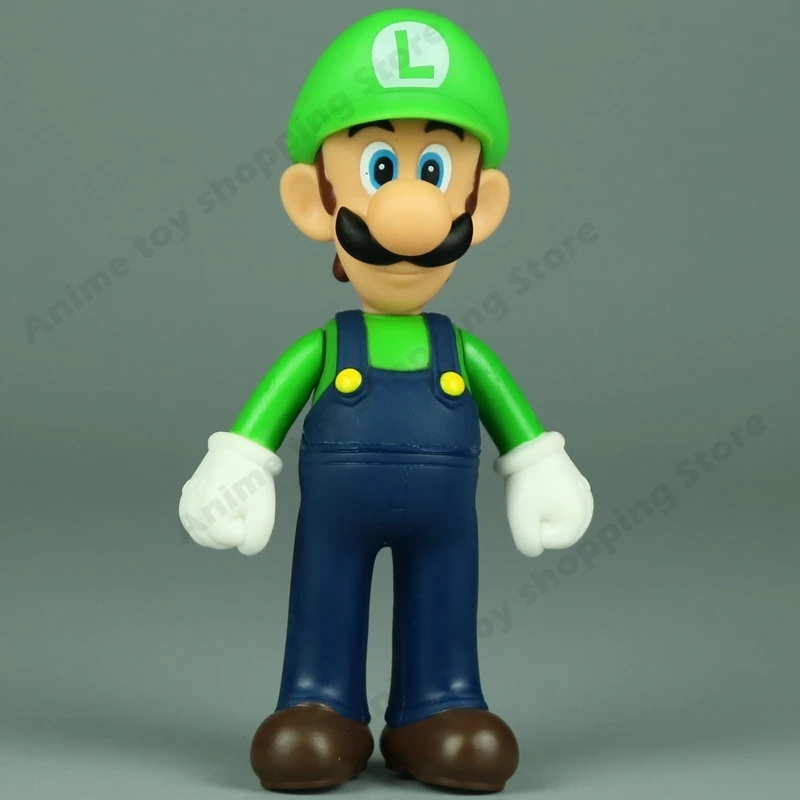 Оригинальная экшн-фигурка Марио Луиджи Йоши Ослик Конг персик Супер ПВХ фигурка