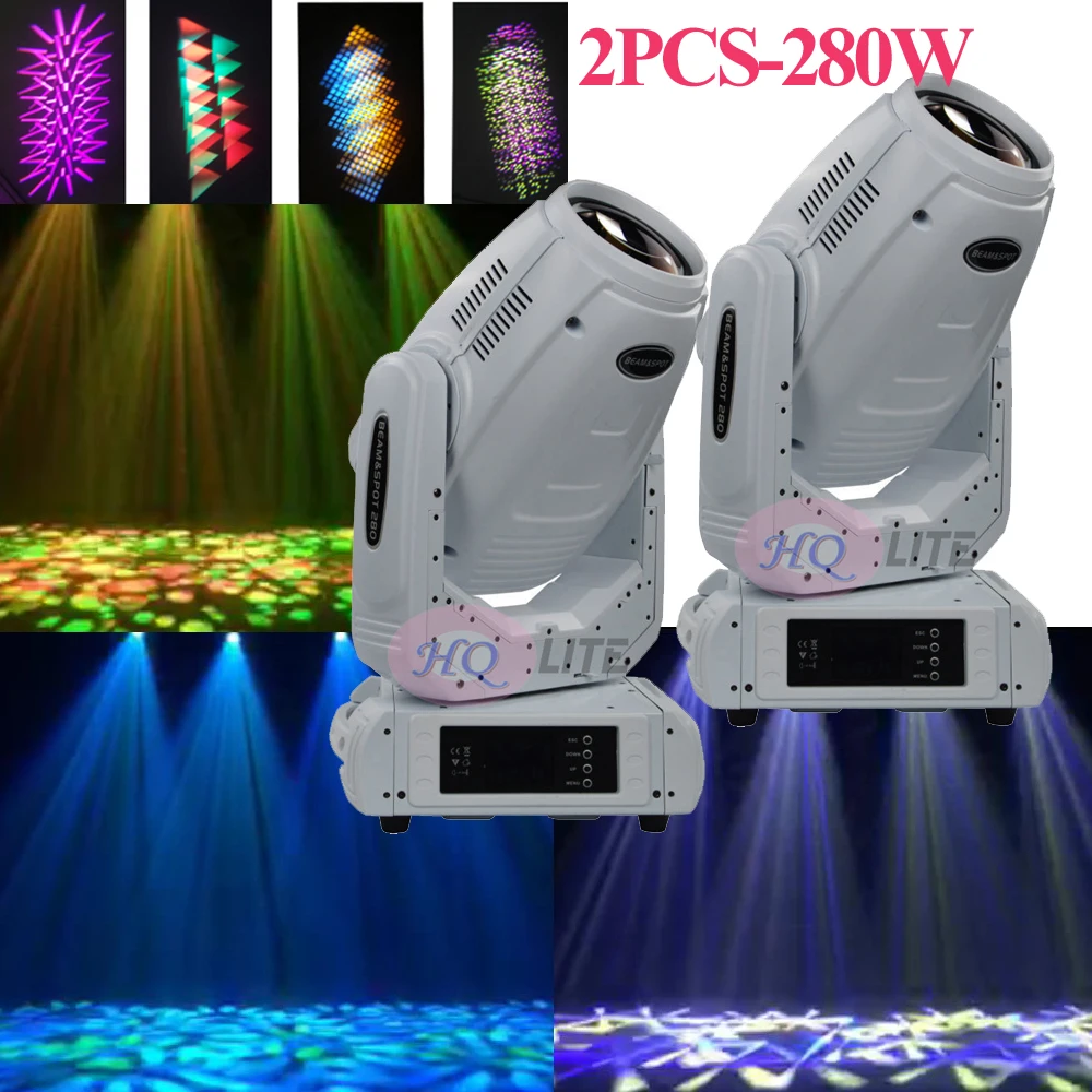 Белый корпус 280 Вт 10R луч промывка 3 в 1 линейный зум движущаяся головка светильник