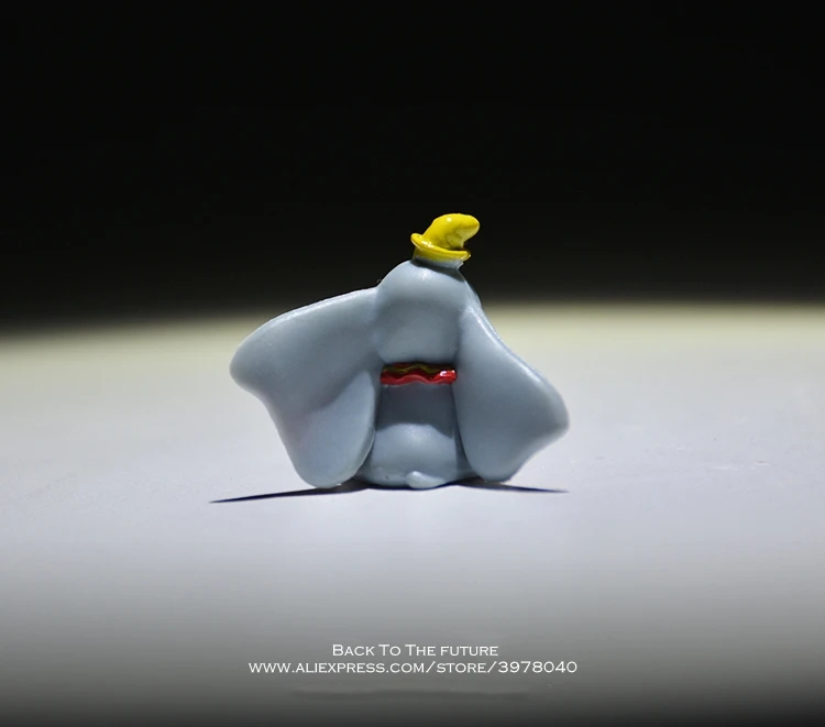 Disney Dumbo 2 5 см слон мини-кукла фигурка аниме украшение коллекция игрушки модель для