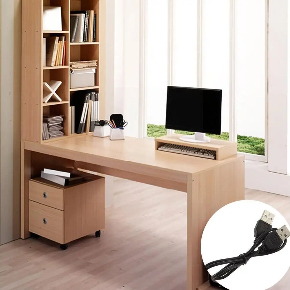 

USB 2.0 Type A Male To USB A Male Sycn Data Charger Cable Cord Connector 50cm R6P5