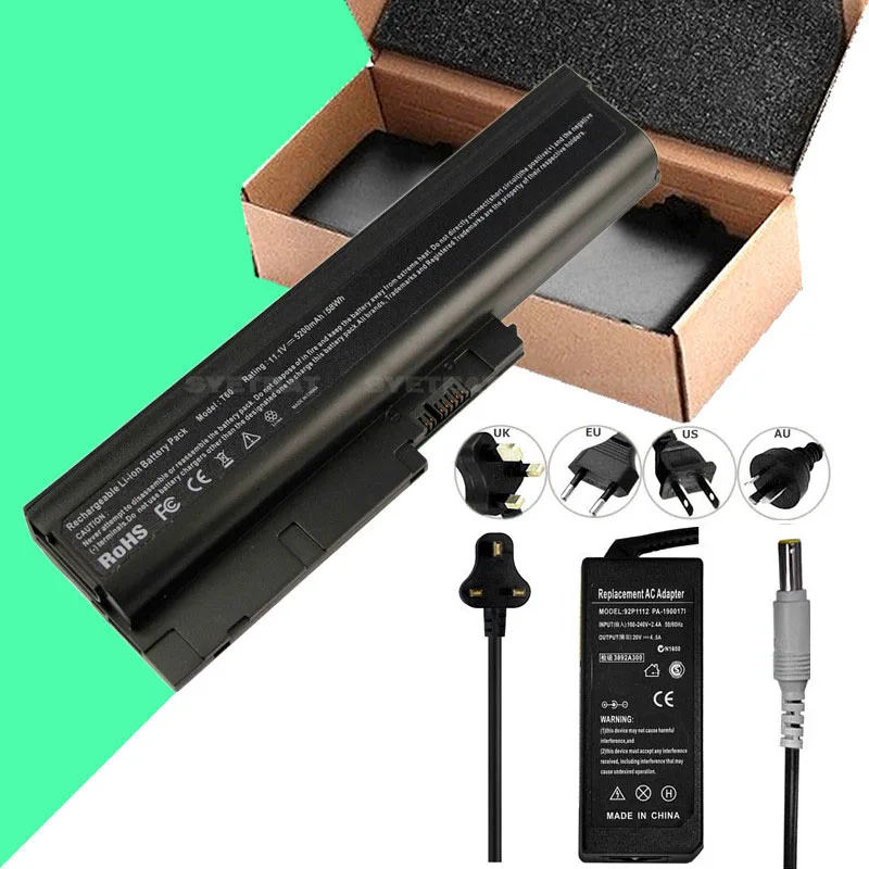 Ноутбук Зарядное устройство/батарея для Lenovo IBM ThinkPad R60 R60i R60e 40Y6799 42T4504