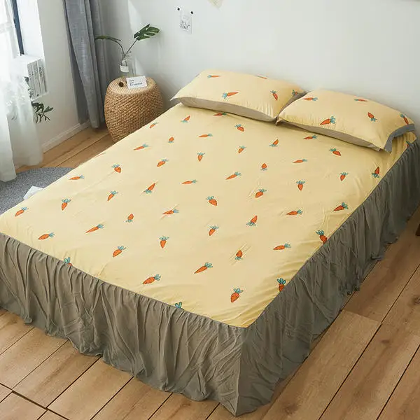 1 шт. простыня для кровати King Queen Size хлопковые простыни с принтом плоский лист