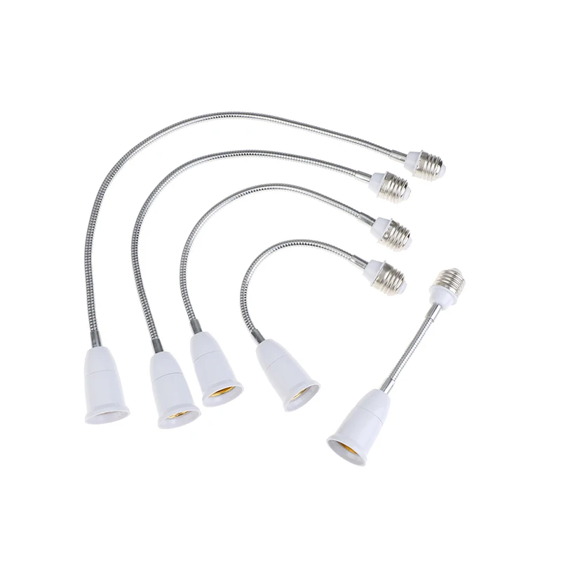 

Hot Sale E27 Bulb Converter Screw Socket LED Light Flexible Extension Adapter 1PC