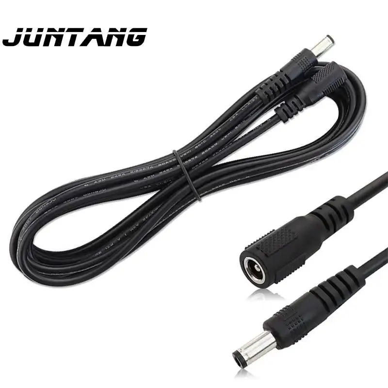 10pcs DC power cord 5.5 * 2.1mm male to female adapter extension cable 1m 2m 3m 5m 10m for LED home appliances | Лампы и освещение