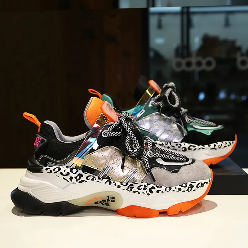 RASMEUP Разноцветные Женские массивные кроссовки 2019 модный бренд стильная