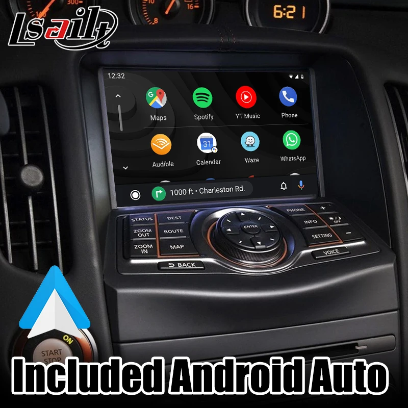 Lsailt Android 9 0 Carplay &amp GPS навигация мультимедийный видео интерфейс с YouTube Netflix для 2010-2018