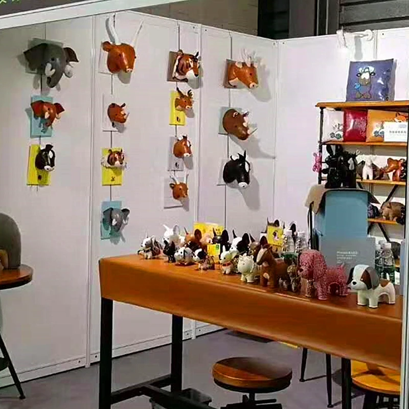 Искусственная кожа животное голова тигра Настенное подвесное украшение