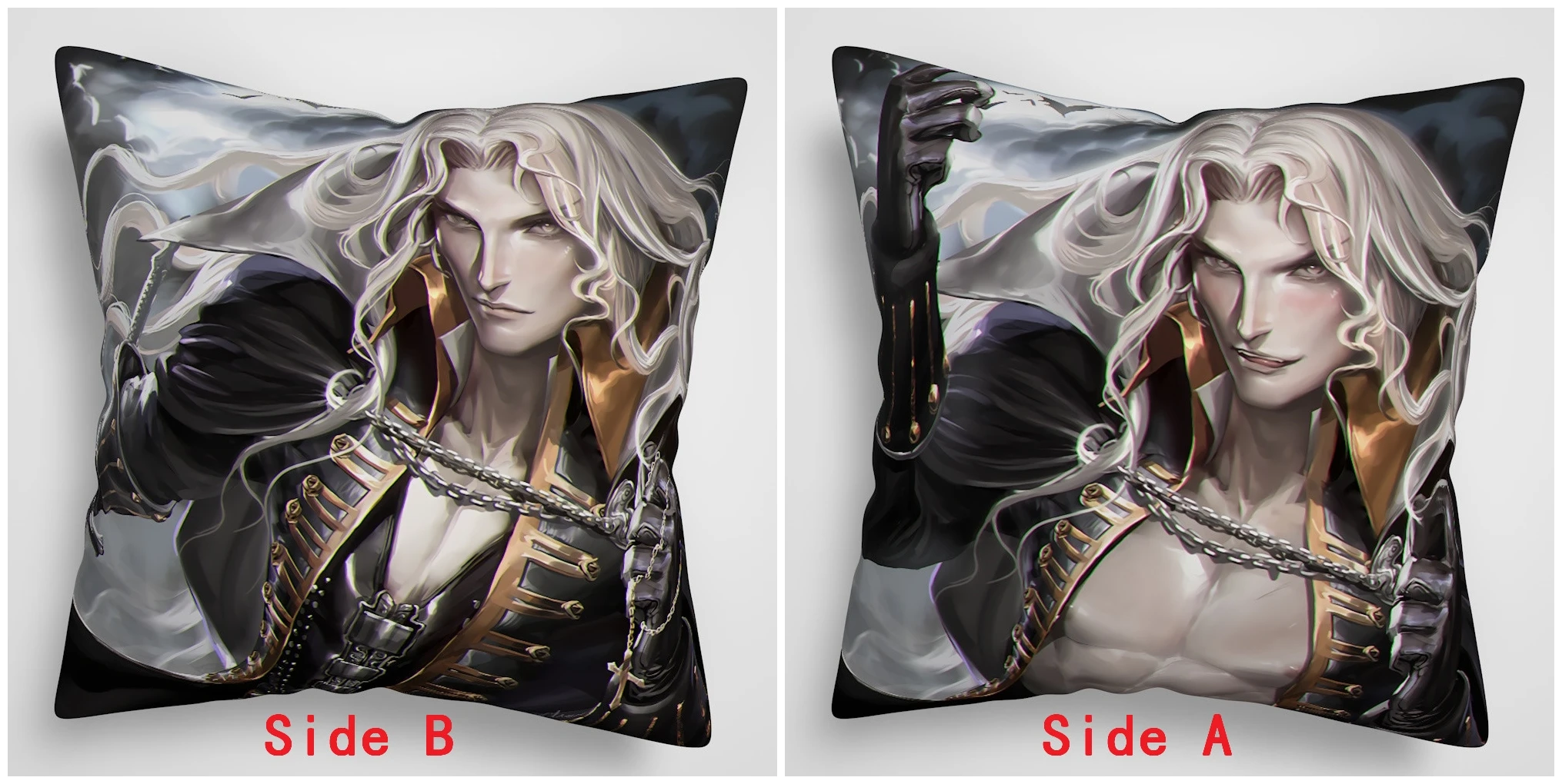 

Suef Anime Manga Castlevania Alucard Anime two sided Pillow Cushion Case Cover 1555