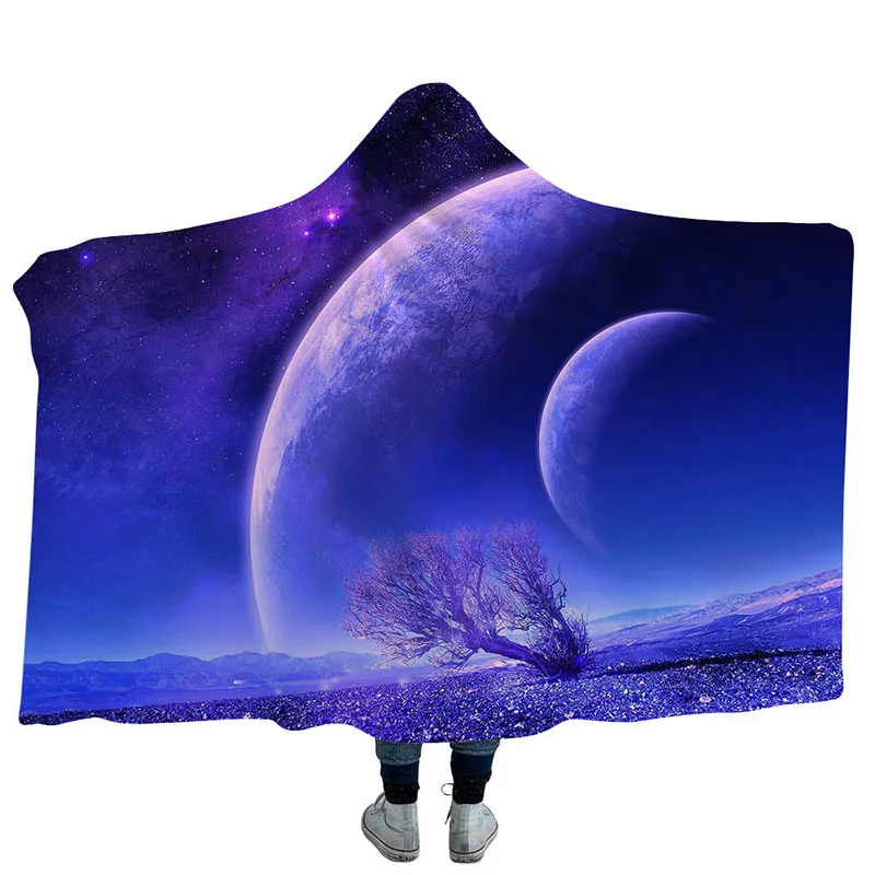 

Одеяло с капюшоном, модное, двойное, утолщенное, спортивное, для дома