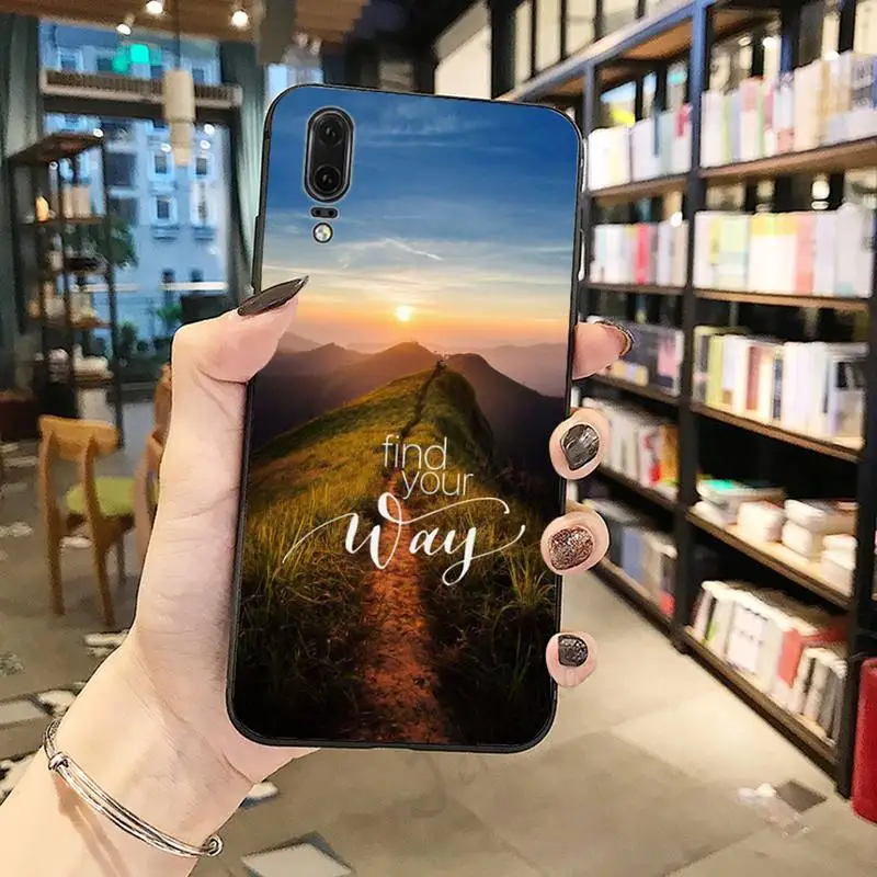 

Travel mountain sea beach Phone Case For Huawei honor Mate P 10 20 30 40 Pro 10i 9 10 20 8 x Lite