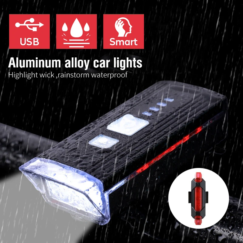 Велосипесветильник Передний фонарь аккумуляторная лампа для горных велосипедов