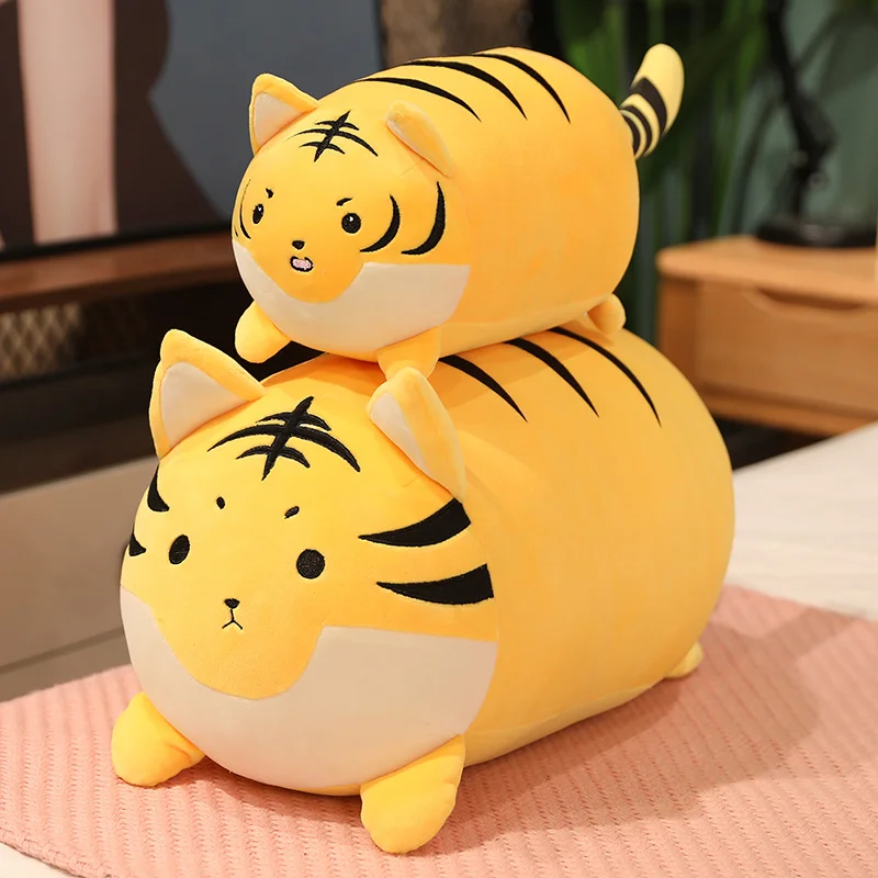 30/50cm high quality cute cartoon soft tiger plush animal toy pillow doll is a bridesmaid gift for children and boy and girl fri