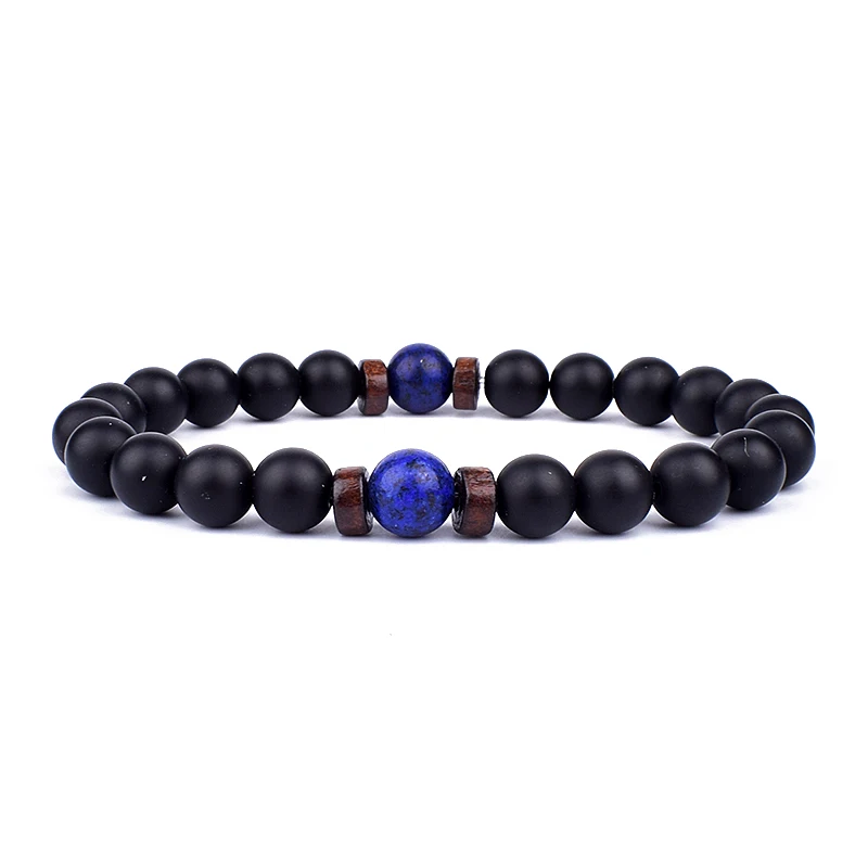

Men Bracelet Natural Moonstone Bead Tibetan Buddha Bracelet chakra Lava Stone Diffuser Bracelets Men Friendship Jewelry gift