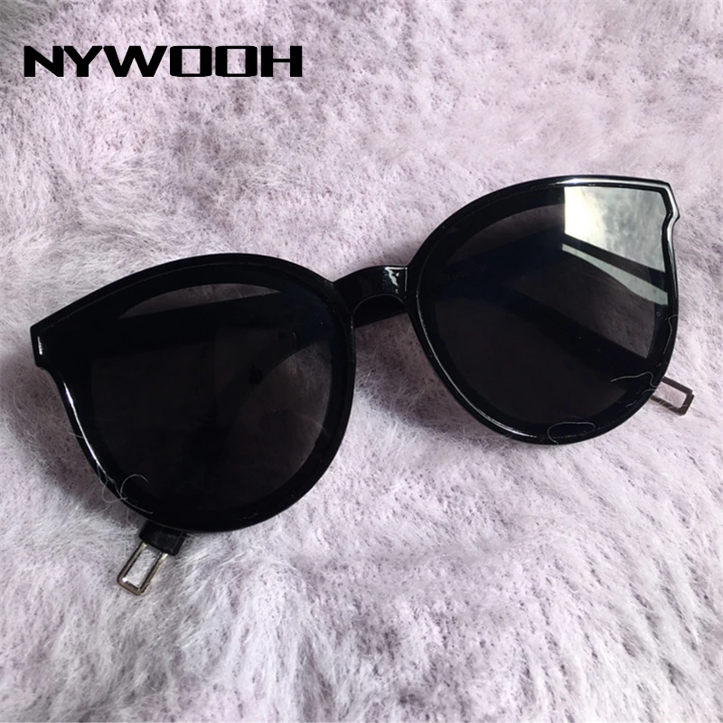 Солнцезащитные очки NYWOOH кошачий глаз женские винтажные брендовые дизайнерские