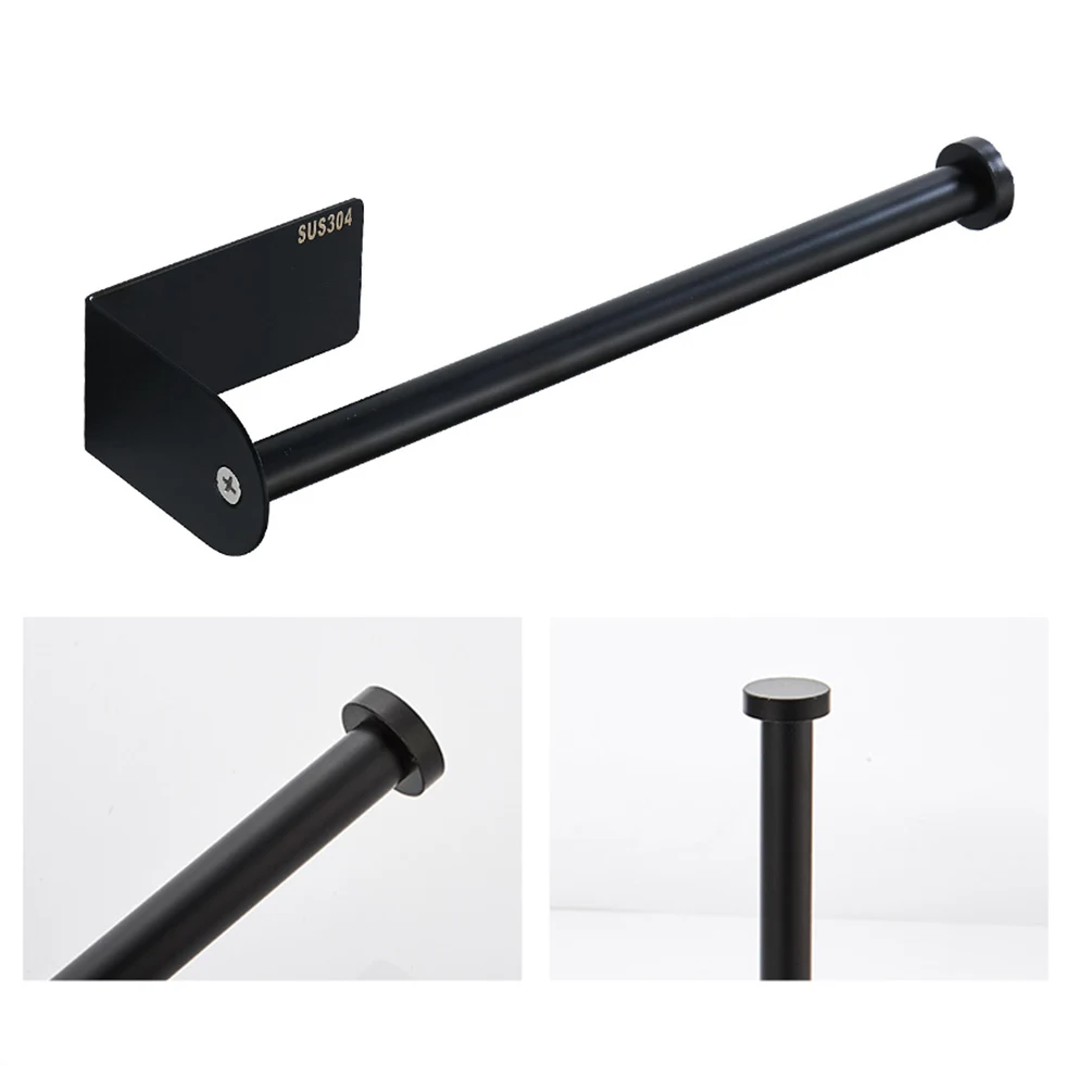 Настенный держатель для бумажных полотенец из нержавеющей стали|Держатели