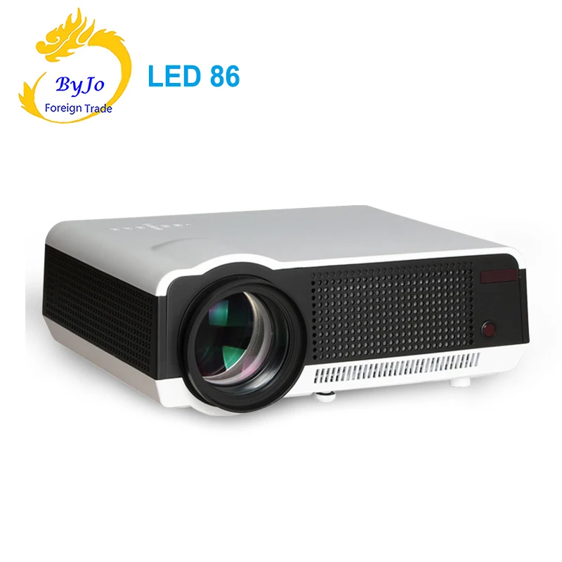 Poner saund светодиодный 86 проектор видео HDMI USB Мультимедиа 1280x800 Full HD 1080 P домашний
