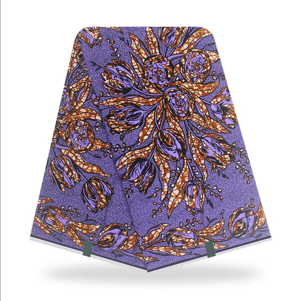 

6 Yards Mitex Wax Print/ African Fabrics Kitenge/Pagnes/Tissues Africain/ Lapa/Chitenge Y-666