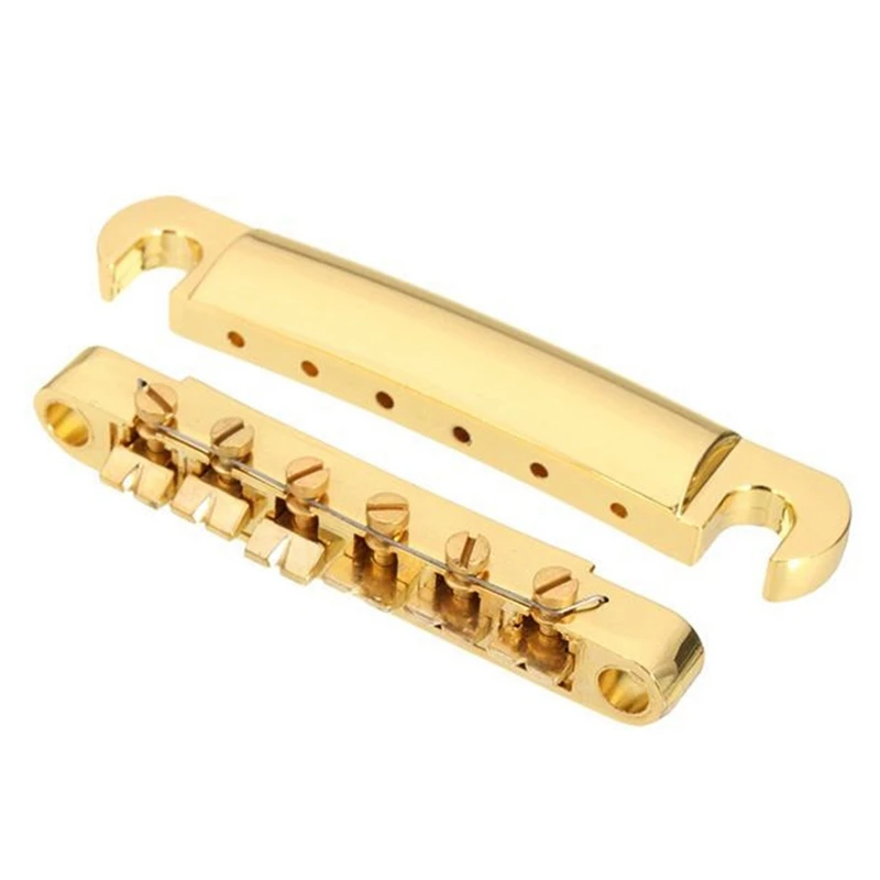 Роликовое седло Tune O Matic Струнодержатель для гитары Gibson Les Paul сменный фиксатор