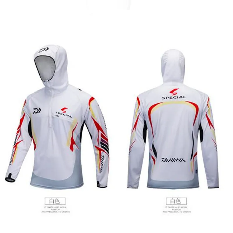

2021 Suit DAIWA Clothing Anti-UV Jacket Fishing Clothes Coat Quick Dry Fishing Shirts Camisas Pesca Breathable