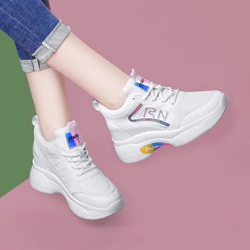 

Женская повседневная обувь, новая стильная женская обувь, модная Корейская версия, дышащая обувь, женская обувь