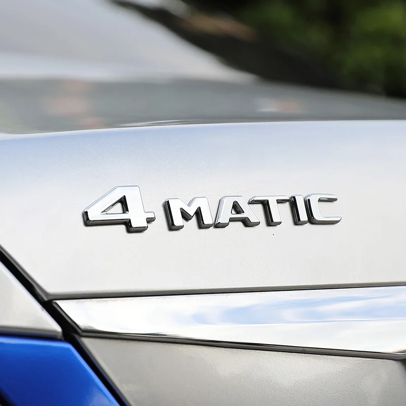 1 шт. ABS Серебряный E200L E260L E300L E320L E350L E400L E500L 4matic Автомобильная буква задняя зеркальная эмблема значок наклейка аксессуары