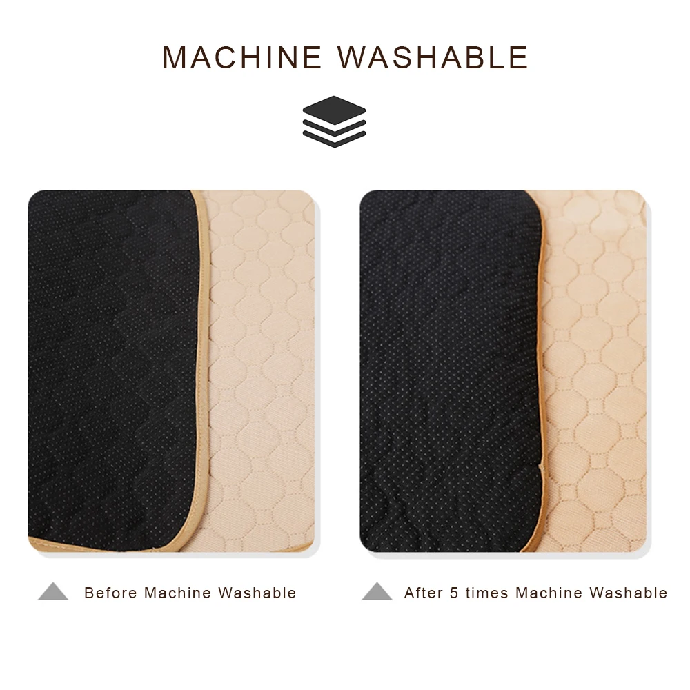 Собака пи колодки Моющиеся Многоразовые прокладки коврик для обучения животных
