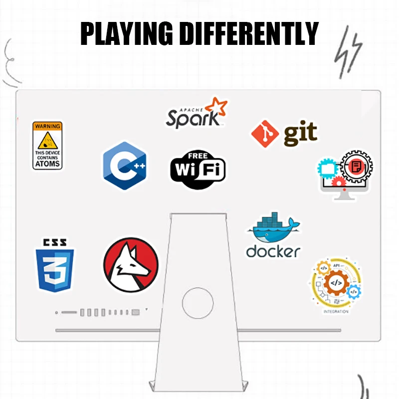 50 шт. программируемых наклеек технология программного обеспечения программы