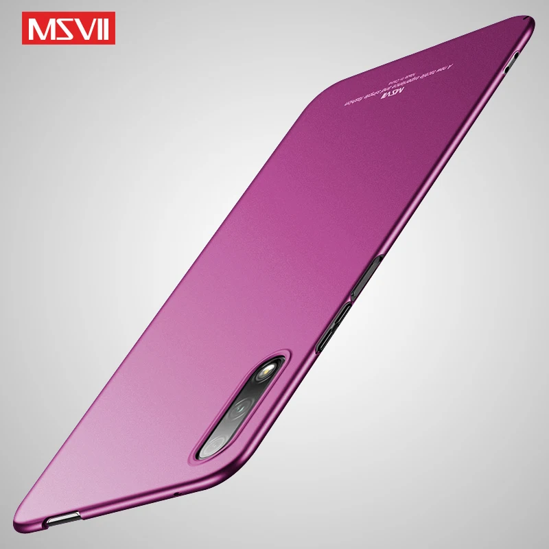 Honor 9X чехол Msvii Тонкий матовый чехол для huawei Honor 9 Lite чехол Honor9 PC чехол для huawei Honor 9X Pro Чехол для телефона s