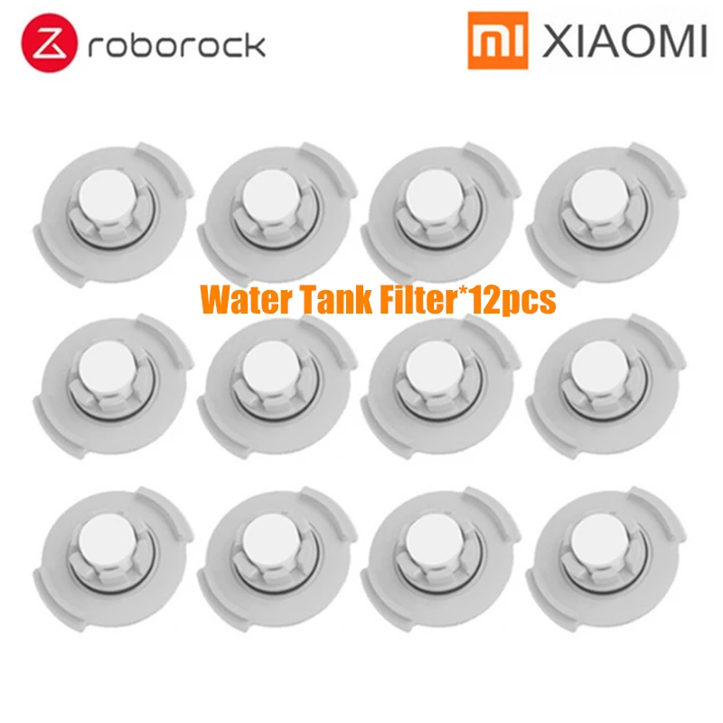 12p Подходит для xiaomi roborock s50 аксессуары xiaomi Робот Запчасти для пылесоса комплекты основная щетка+ фильтр+ Боковая щетка+ Швабра - Цвет: 12p