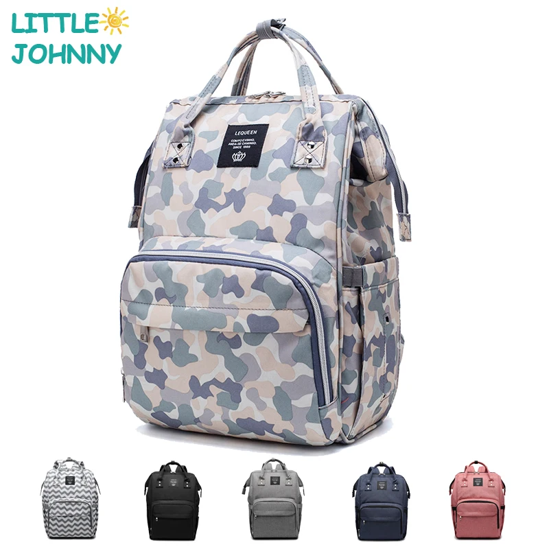 Lequeen модная сумка для подгузников мам брендовая Большая вместительная детская