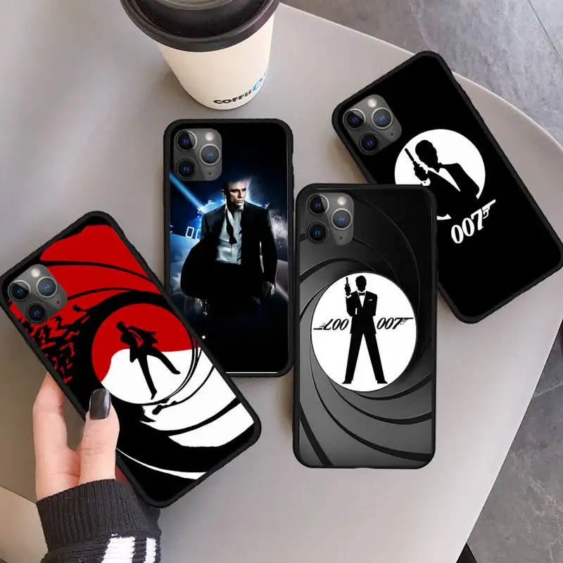 

Movie James bond 007 Phone Case for iPhone 11 12 13 mini pro XS MAX 8 7 6 6S Plus X 5S SE 2020 XR