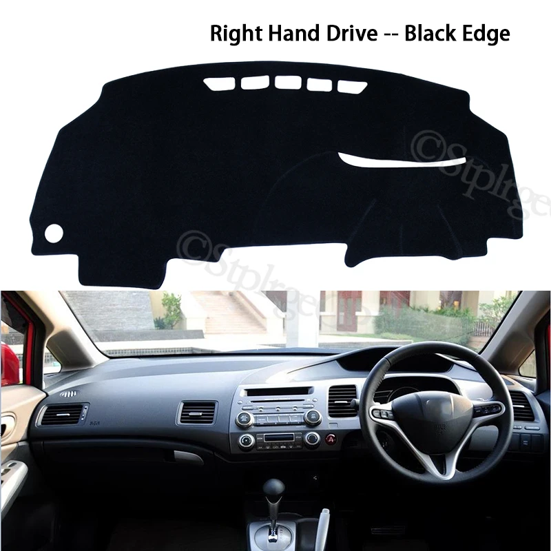 Противоскользящий коврик для приборной панели Honda Civic 8 2006 ~ 2011 защиты от солнца