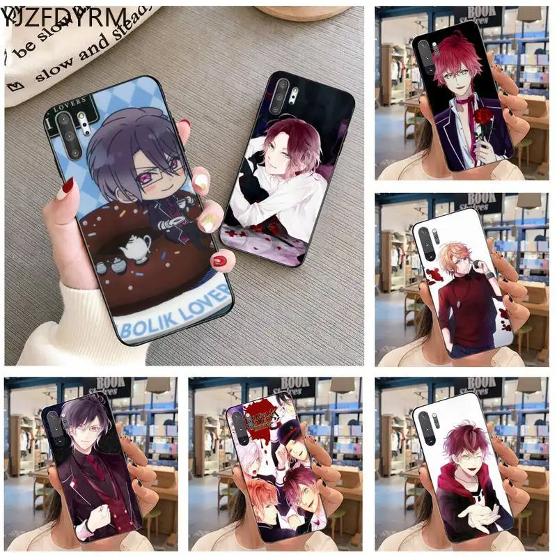 

Anime Diabolik Lovers Phone Case For Samsung Galaxy Note20 ultra 7 8 9 10 Plus lite J7 J8 Plus 2018 Prime