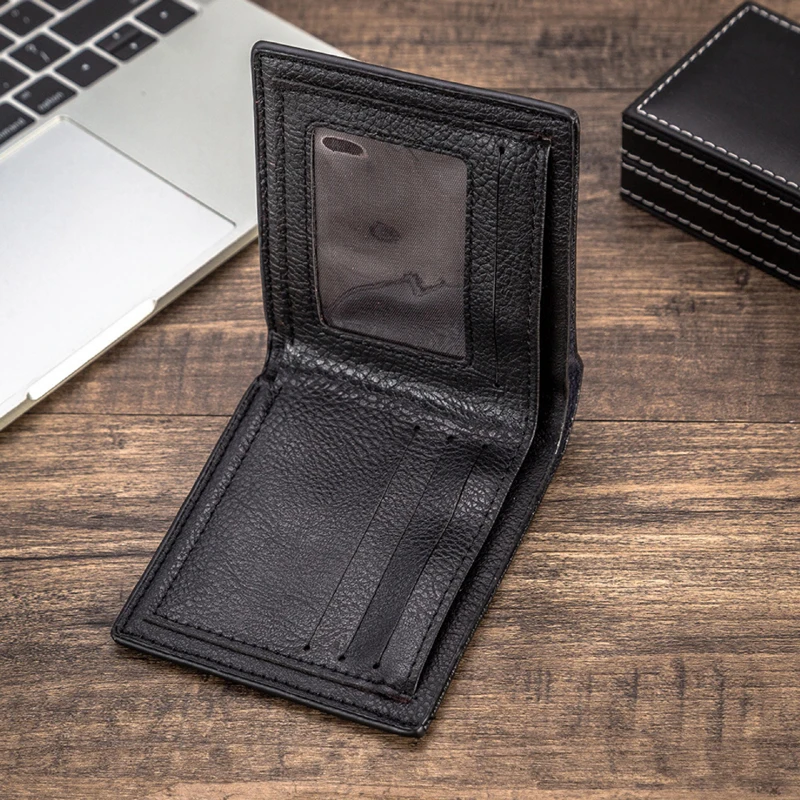 Модные мужские часы подарочный набор Стальные наручные складной кожаный