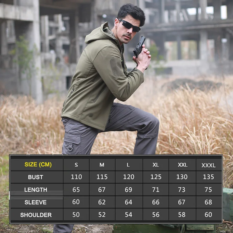 Зимние флисовые тактические куртки уличные теплые туристические пальто