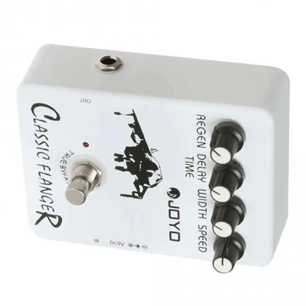 

Joyo JF-07 Classic Flanger Guitars Pedal with Regen Knob & BBD Simulation Circuit