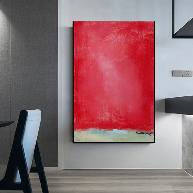 Скандинавская абстрактная картина маслом настенная Картина на холсте