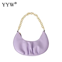 womens purple leather pleated handbags for women designer shoulder bag messenger crossbody bags trend womens bag torebka damska