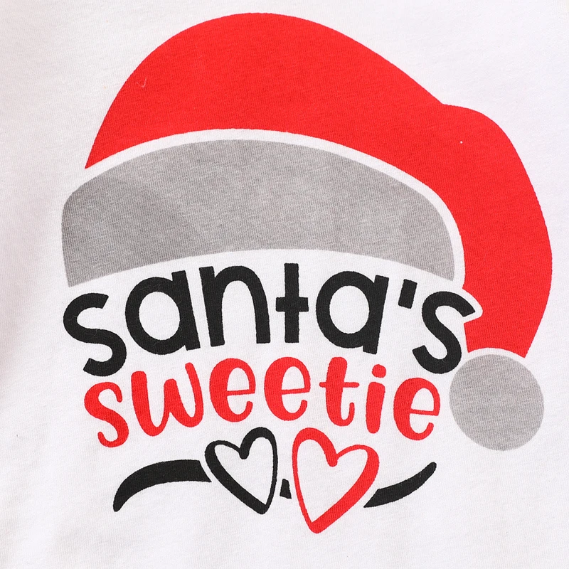 

lioraitiin 3 Pcs Baby Girl Bow Hairband Romper Pants Suit Letter Printed Covered Button Ruffles Romper Plaid Pants Fashion Sets