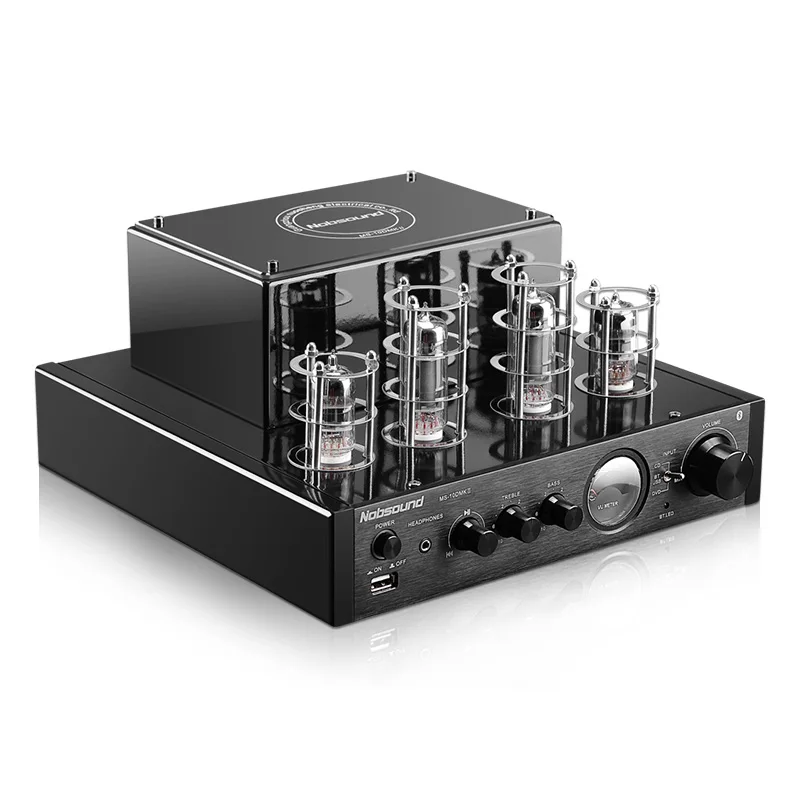 25 Вт * 2 Nobsound MS-10D MKII HiFi 0 трубчатый усилитель вакуумный с поддержкой Bluetooth USB