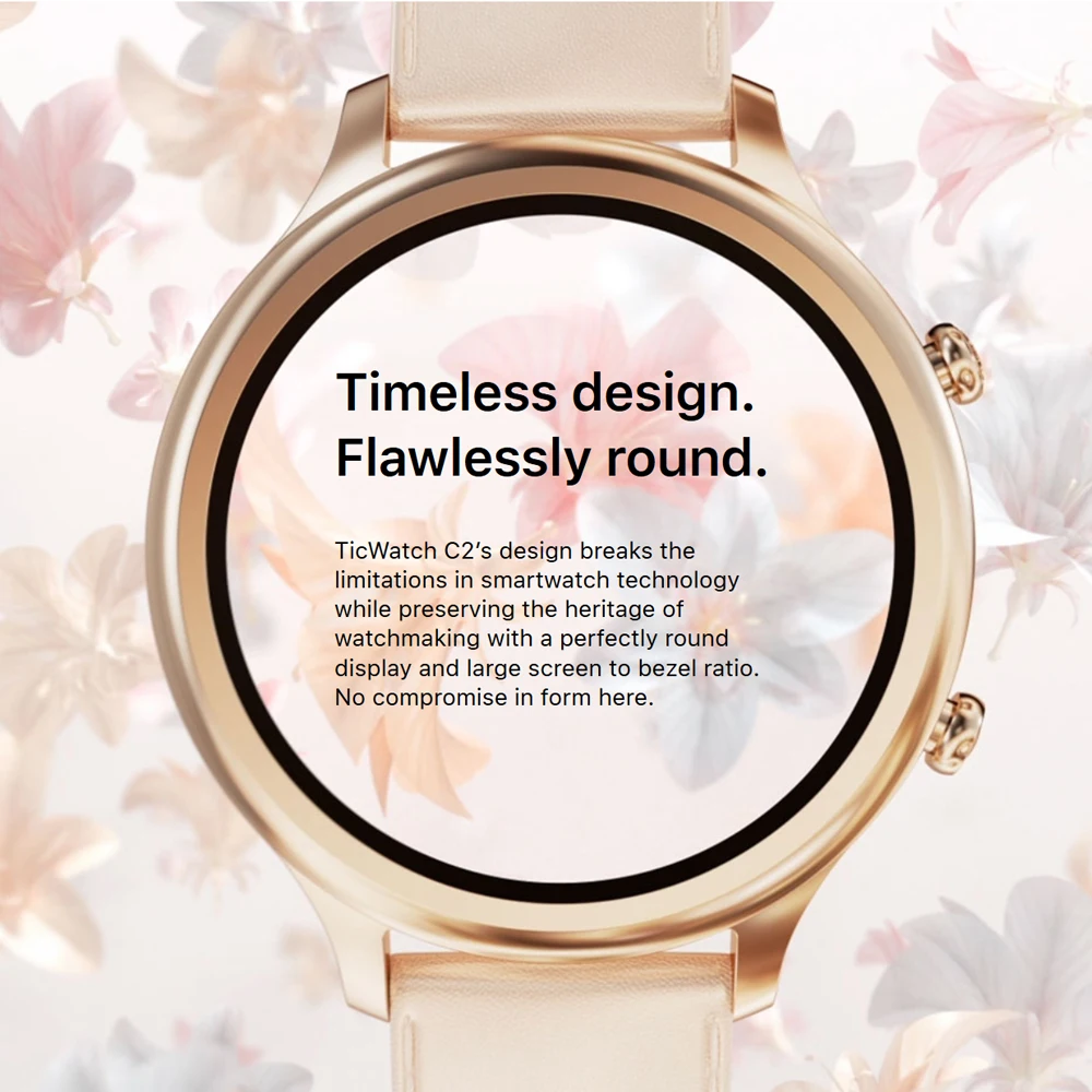 Xiaomi Ticwatch C2 Smartwatch одежда OS от Google Встроенный gps монитор сердечного ритма фитнес-трекер Google Pay умные часы для мужчин и женщин
