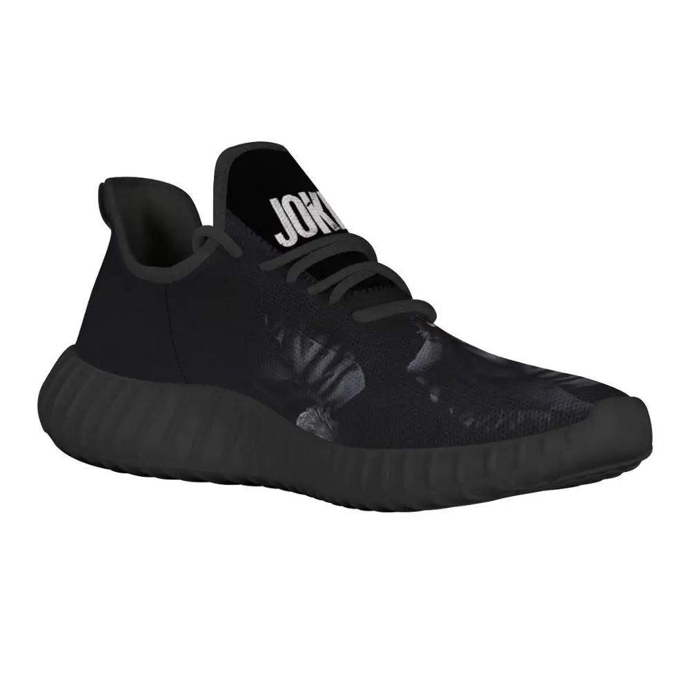 Women Custom Shoes Pattern Logo Flying Weave Men Sneakers Platform Trainers Breathable Mesh Running Joker Clown |
