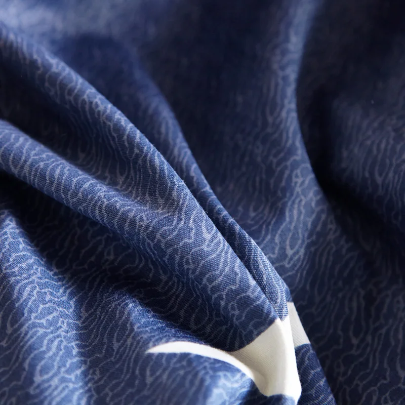 

Four-Piece Bed Sheet, Duvet Cover, Pillowcase, 100% Cotton, Comfortable At Home, Bedding, Stylish And Simple