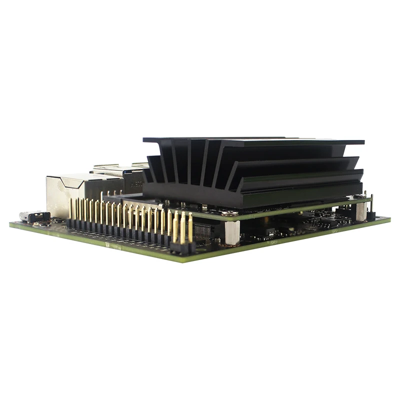 NVIDIA Jetson нано Комплект разработчика для искусственного интеллекта AI вычислительная Процессор 4 Гб 64 бит LPDDR4 | акриловый Чехол | Вентилятор охлаждения