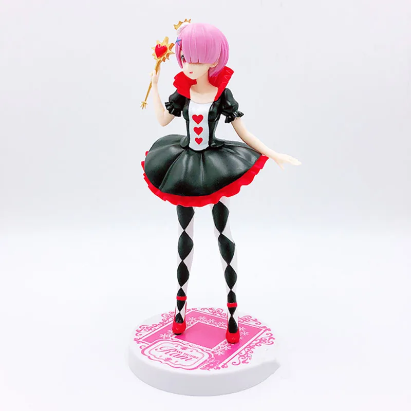 Rem Ram anime Figures movie Alice in Wonderlan Re Life a different world from zero 21cm Action figure Model Doll Gift | Игрушки и хобби