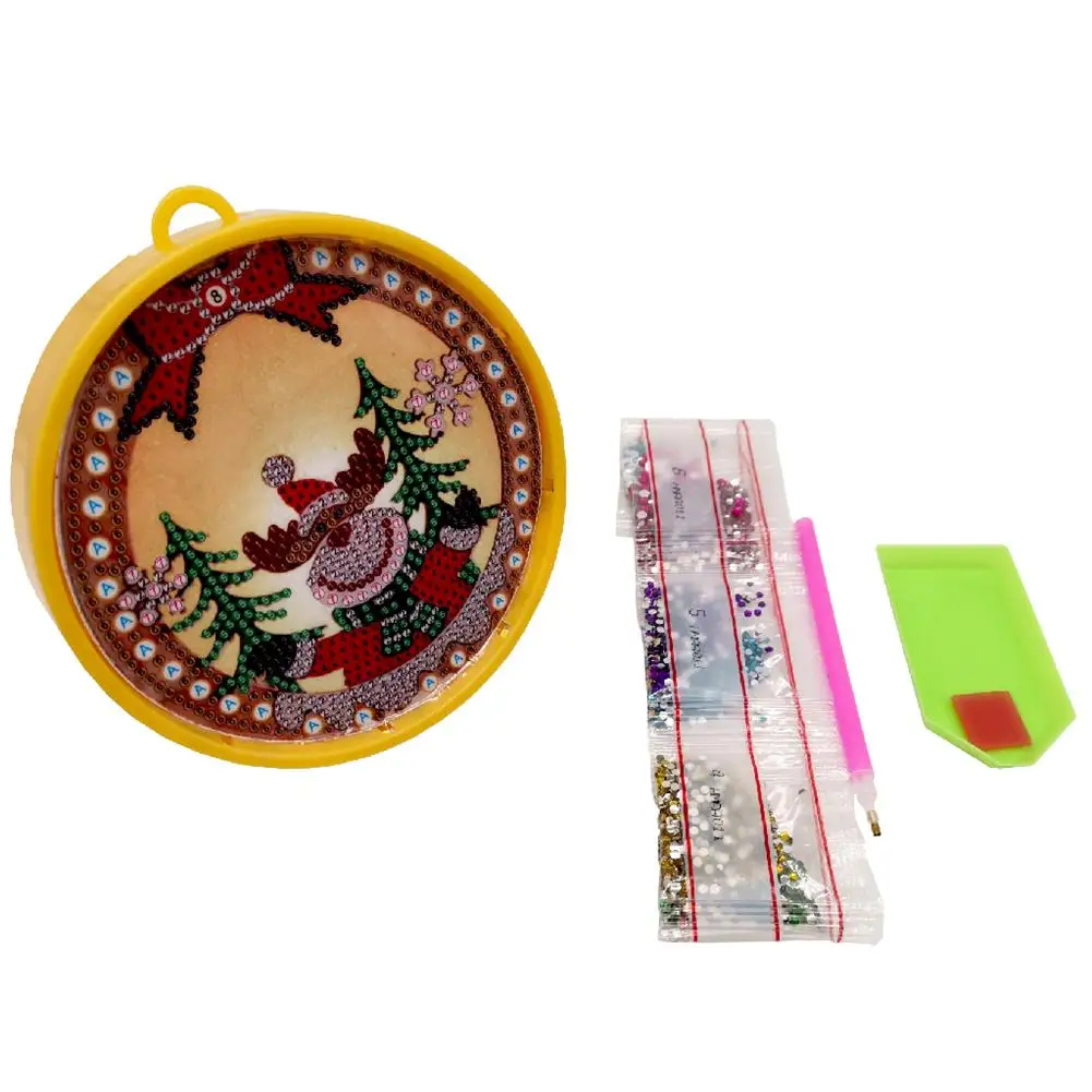 

LED Night Light DIY Diamond Painting Light Christmas Hanging Night Lamp for Christmas Gift Room Decoration