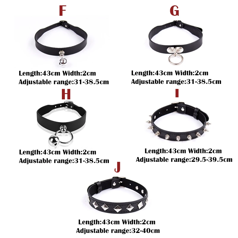 Фетиш бдсм с круглой горловиной искусственная кожа колье панк колье-ошейник